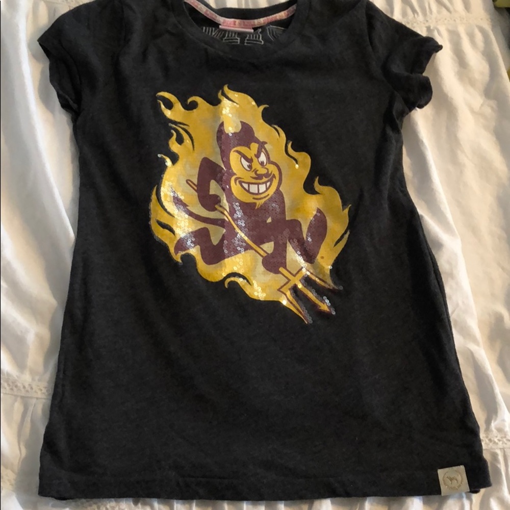 PINK collegiate tee - Arizona State University